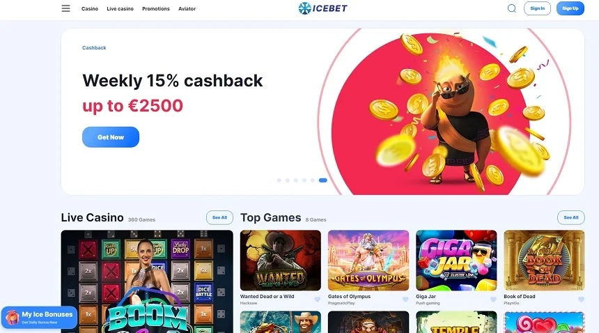 Icebet Casino Recension